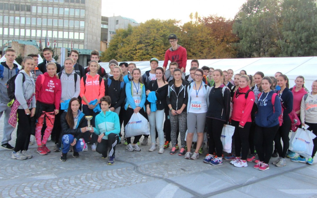 Uspeh naših dijakinj in dijakov na ljubljanskem maratonu