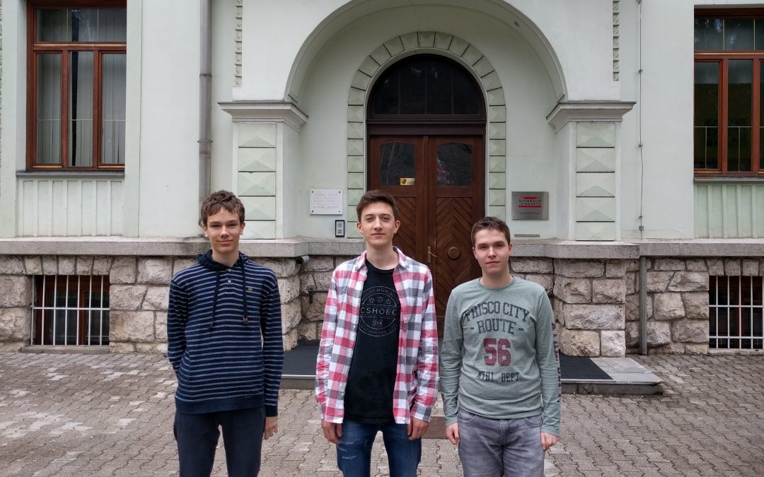 Simon, Martin in Aleksander srebrni na državnem tekmovanju iz znanja nemščine